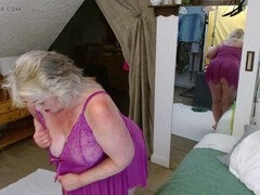 Tetas grandes, Masturbación, Maduro, Natural, Tetas naturales, Bragas, Coño, Solo