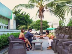 Grosser arsch, Vollbusig, Betrug, Indisch, Reif, Titten, Spanner, Ehefrau