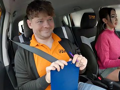 Leie, Tussi, Schwarz, Auto, Schwarz, Europäisch, Fingern, Im freien