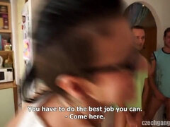 Culo, Tetas grandes, Morena, Tetona, Corrida, Checa, Grupo, Tetas