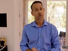 フェラチオ, 爸, Hd, なめる, オナニー, オマンコ, 赤毛, ティーン