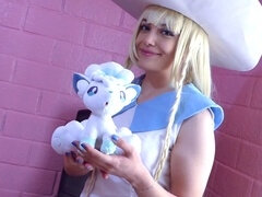 Pokemon sun and moon, blond, pokemon