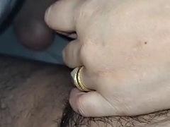デカチン, デカパイ, フェラチオ, 手コキする, 淫乱熟女, ルーマニア人, 義母, オッパイの
