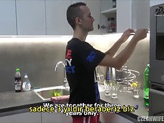 茶髪の, 巨乳な, カップル, チェコ, バック, Hd, オマンコ, タトゥー