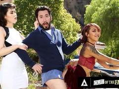 捕まる, イマラチオ, チン, 旦那, スカート, 義母, ティーン, 三人