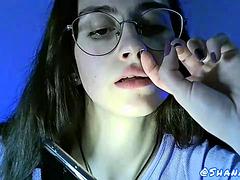 Shanaxnows Glasses Snot Blowjob