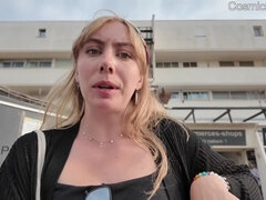 Amerikaans, Blond, Vrouw, Moeder die ik wil neuken, Nudist, Buiten, Realiteit, Alleen