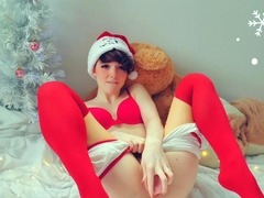 Sexy teen ebony solo toy masturbation