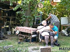 ぽっちゃり, デカ尻, デカパイ, 浮気者, 自然山雀, 公共