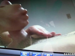 素人, ブロンド, フェラチオ, イく瞬間, チン, 手コキする, 自然山雀