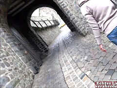 german ebony latina nubile public romp in standing