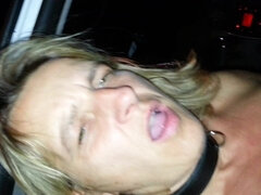 Enthousiasteling, Blond, Auto, Hd, Huisgemaakt, Buiten, Openbaar, Slet