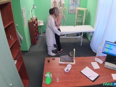 Kazakh Chick Busts Doctors Bollocks