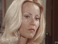 Blondine, Schwanz, Gruppe, Hd, Lesbisch, Flotter dreier, Vintage