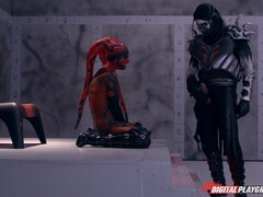 Blonde Explores Anal Desire in a Wild Sci-Fi Cosplay Affair