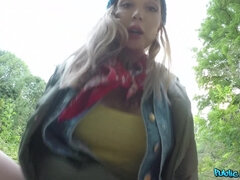 Culo, Rubia, Corridas faciales, Al aire libre, Pov, Público, Ruso, Tetas