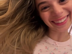 In Bed With Tiny Step Sis - Molly Little And Alex Adams