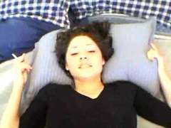 Mamada, Fumando