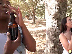 Blowjob, Crazy, Outdoor