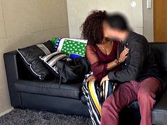 Africain, Tante, Gros seins, Queue, Noir ébène, Hard, Énorme, Nénés