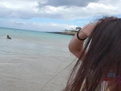 Bikini, Sucer une bite, Papa, Doigter, Petite amie, Petite femme, Rasée, Grande
