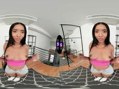 Brunette brune, Femelle, Hd, Masturbation, Orgasme, Pov, Criant, Nénés