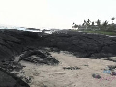 Amateur, Plage, Doigter, Petite amie, Embrassement, Orgasme, De plein air, Pov