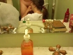 18 ans, Américain, Gros cul, Sucer une bite, Brunette brune, Couple