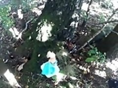 pissing together on a barbie doll in the woods COMPILATION