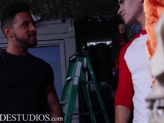 Grosser schwanz, Blasen, Schwanz, Familie, Schwul, Hd, Küssen, Sohn