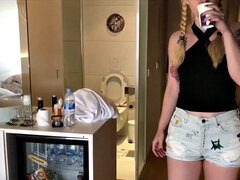 Arsch, Blondine, Blasen, Kehlenfick, Polisch, Pornostars, Realität, Tätowierung