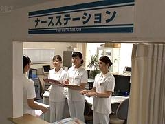 Asiatisch, Grosser arsch, Grosse titten, Japanische massage, Lecken, Krankenschwester, Titten