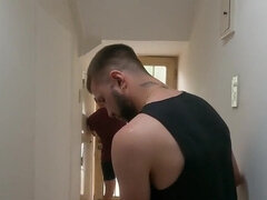 He was caught while sniffing panties and jerking off