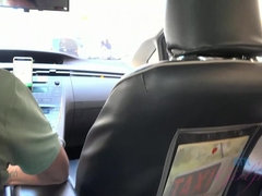 素人, フェラチオ, 口内発射, 彼女, 手コキする, アウトドア, 公共, ふっくら乳首