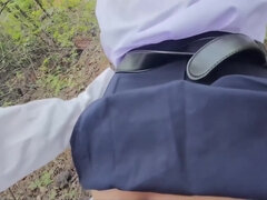 Enthousiasteling, Aziatisch, Gevangen, Buiten, Gezichtspunt, Openbaar, Student, Thais