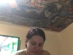 Leie, In den arsch, Blasen, Braunhaarige, Spermaladung, Handjob, Selbstgemacht, Masturbation