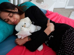 美女, ブロンド, フェラチオ, チン, バック, 女 人男 人, 手コキする, ティーン