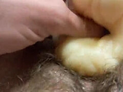 Amateur, Clitoris grande, Clitoris, Fetiche, Peludo, Casero, Orgasmo, Coño