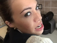 茶髪の, 衣服着たままセックス, 人形, フランス人, Hd, 小柄, ラフ, ティーン
