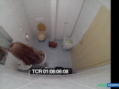 Cuarto de baño, Corrida, Pies, Coño, Realidad, Espía, Uniforme, Voyeur