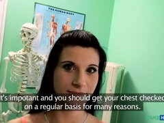 Leie, Blasen, Arzt, Krankenschwester, Büro, Pov, Muschi, Uniform