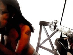 デカチン, 黒人, フェラチオ, 医者, 眼鏡, インド人, トレイン, 妻