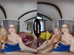 Lunettes, Léchez, Masturbation, Pigtail, Chatte, Élève