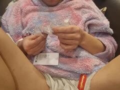 Anaal, Klietelaar, Man die toekijkt, Seksspeelgoed, Vernedering, Meesteres, Speelgoed, Vrouw