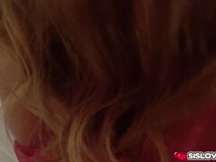 お尻, 浴室, デカチン, ブロンド, バック, 小柄, ヤリマン, ティーン