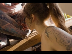 Анальный секс, Хд, Лесбиянка, Лизание, Киски, Сквиртинг, Тату, Игрушки