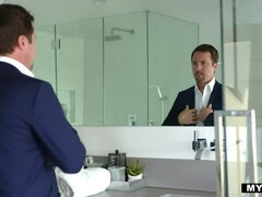 Babysitter Steals Blanket - gets Fucked by Rich Boss!