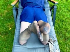 Amateur, Fétiche des pieds, Hd, Nylon, Softcore, Solo