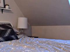 ぽっちゃり, デカパイ, ブロンド, 巨大, オッパイの, ウェブカメラ