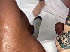 素人, アジア人, デカ尻, デカチン, 黒人, フェラチオ, 黒人, 異人種間